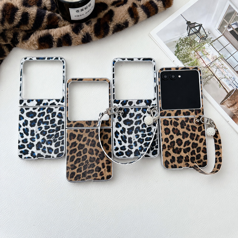 Women'S Accessories For Suit - Funda plegable con estampado de leopardo
