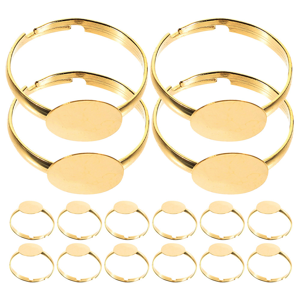 Ring Set Adjustable - 50 unidades de bases de anillo