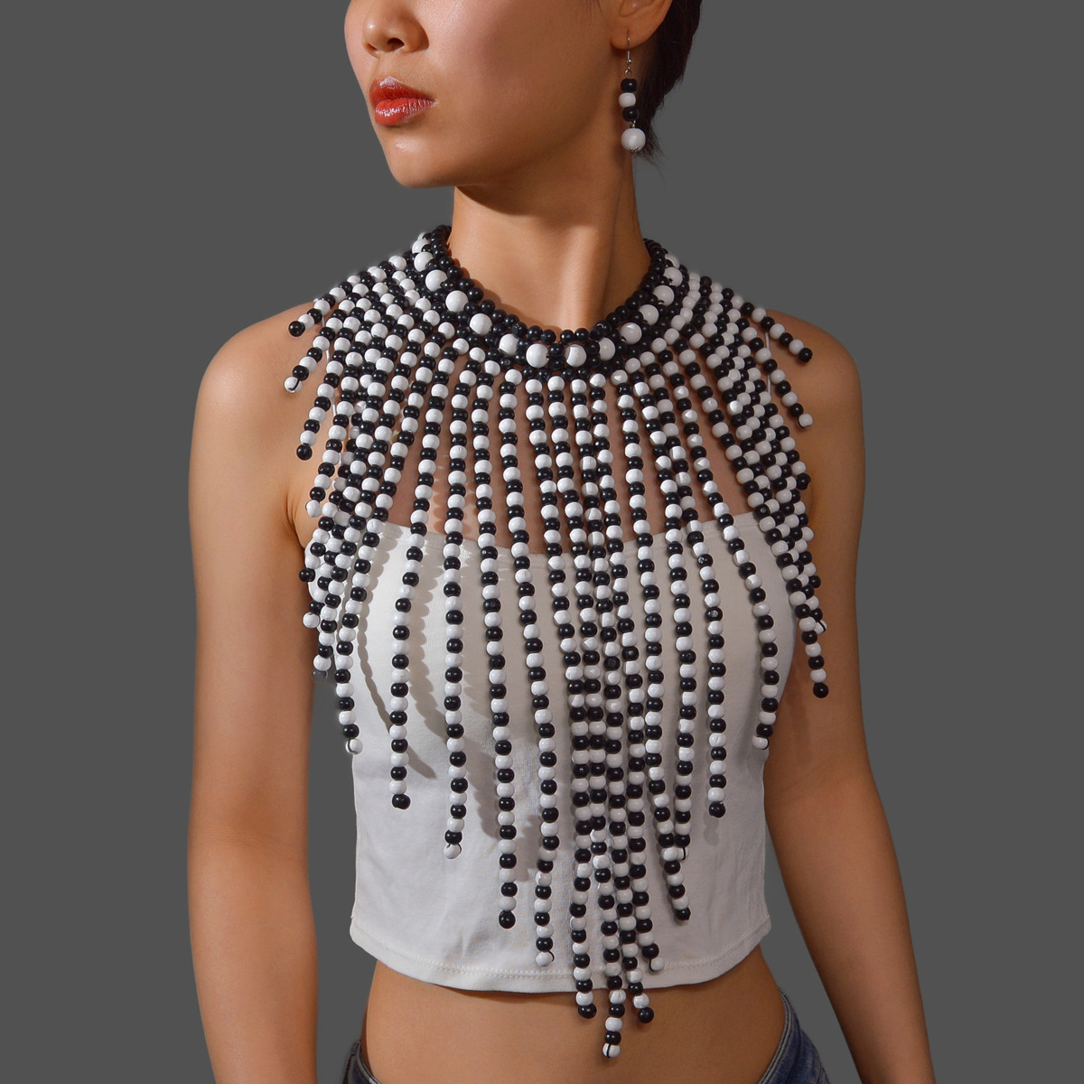 Women'S Accessories In The 1920S - Conjunto de collar y pendientes de