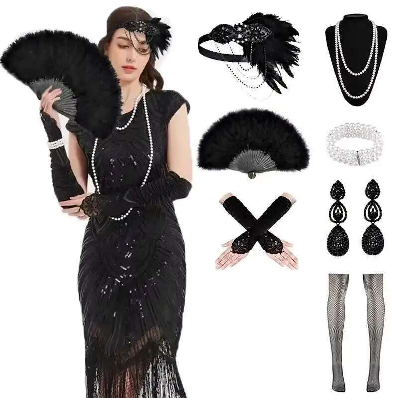 Women'S Accessories In The 1920S - Vestidos de los años 20 para
