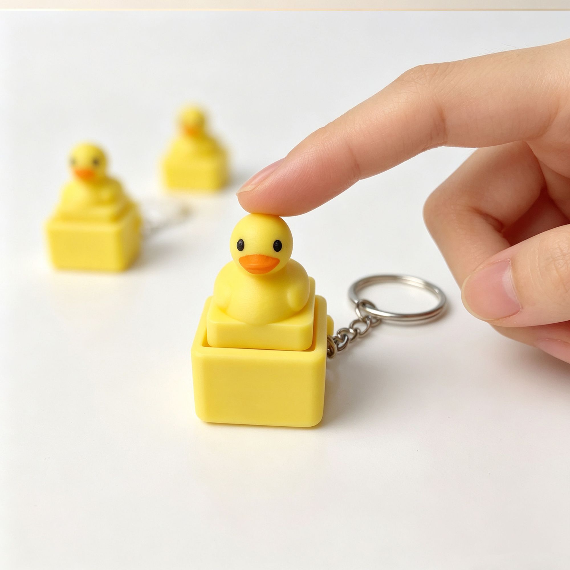 Women'S Key Accessories - Lindo llavero con forma de pato