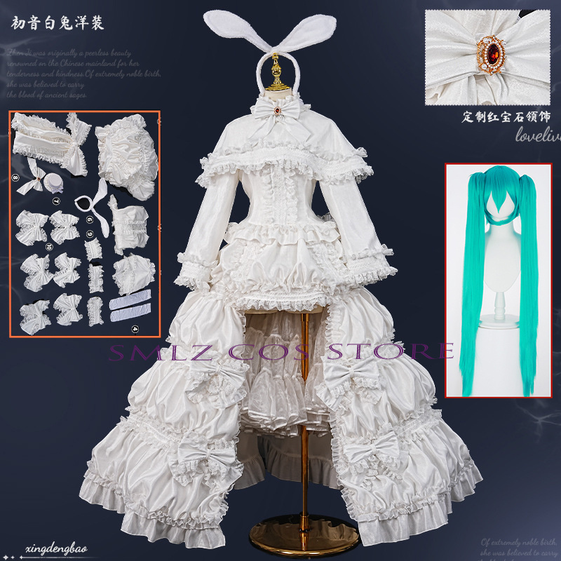 Women'S Accessories For Suit - Disfraz de Cosplay de Anime MikuuU