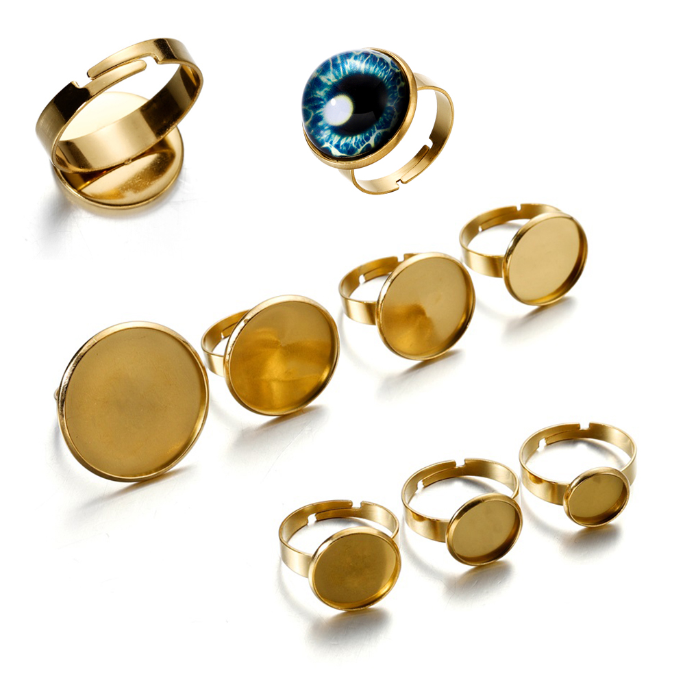Ring Set Adjustable - 10 unidades de bases de anillo