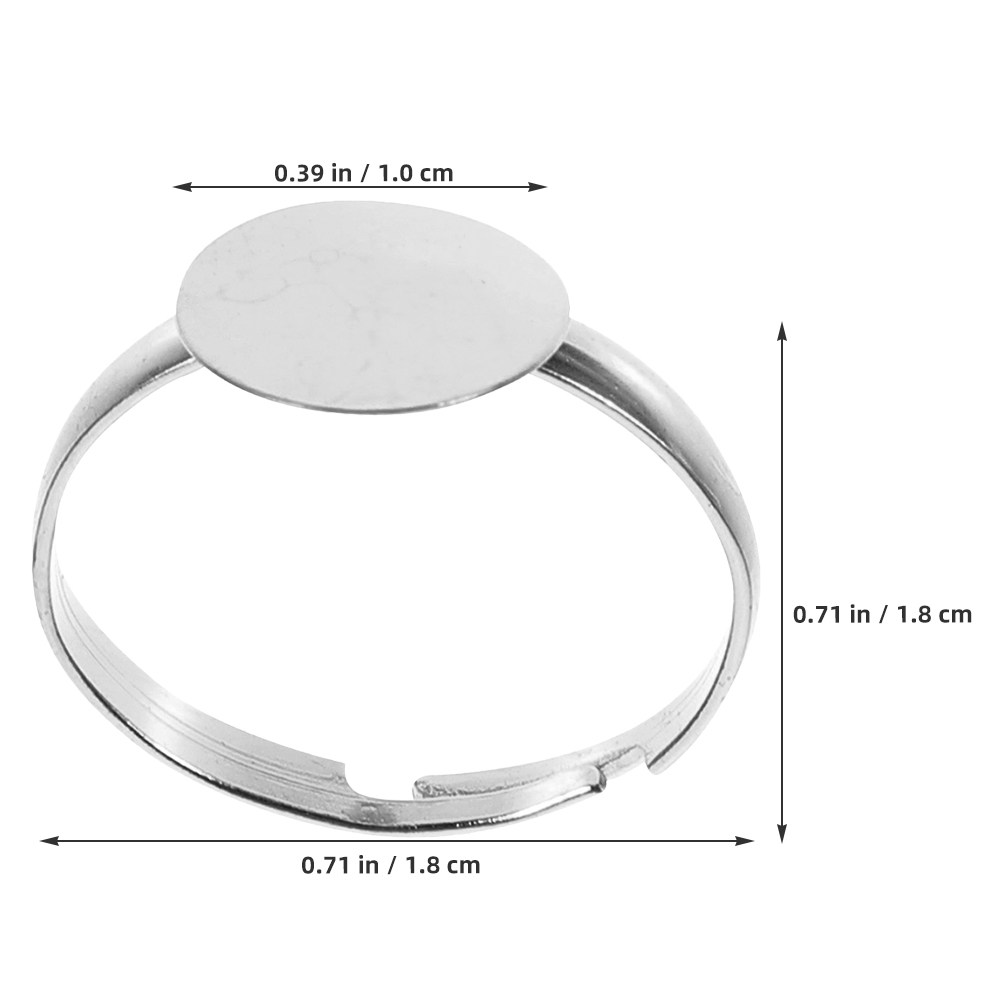 50 unidades de bases de anillo - Ring Set Adjustable reseña y precio