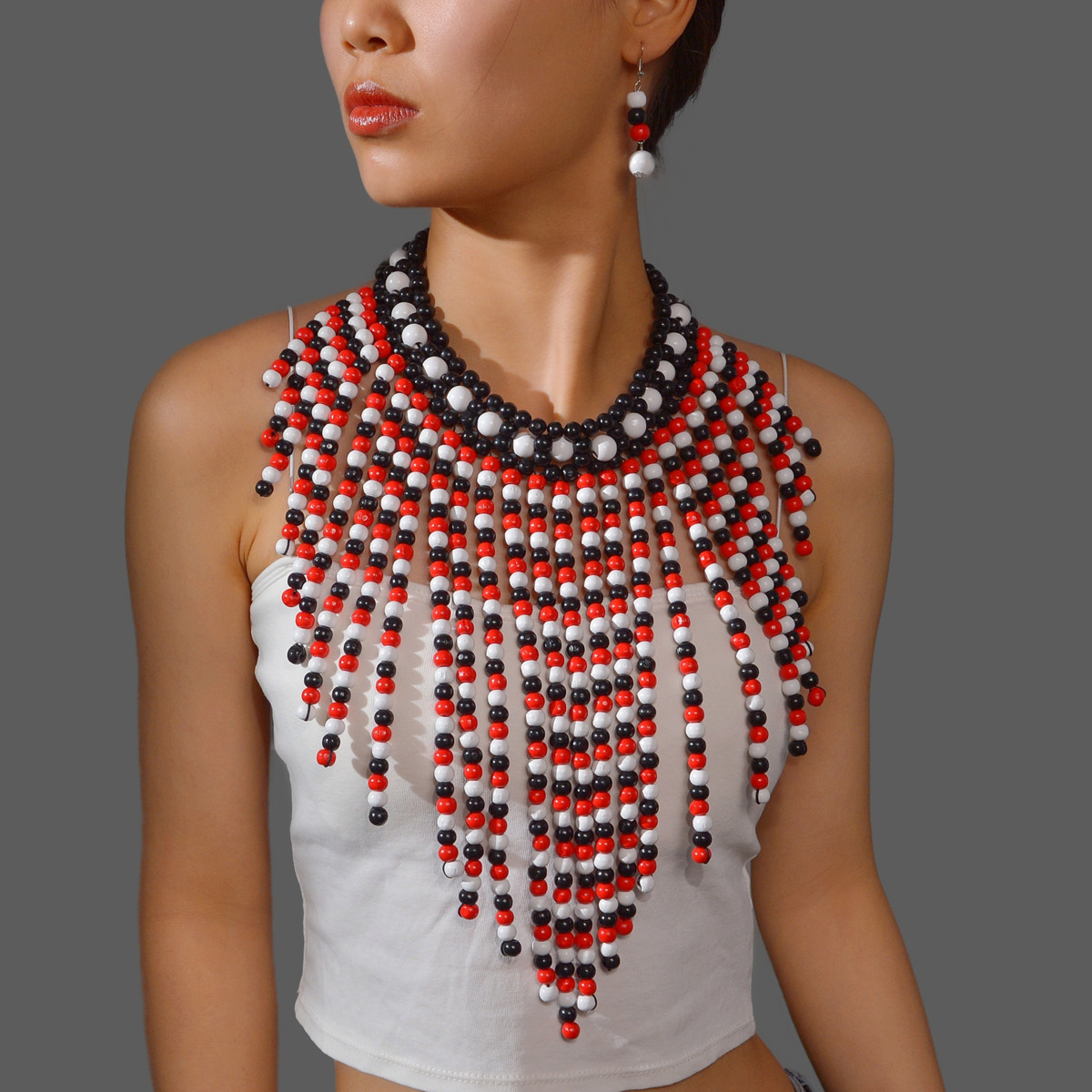 Conjunto de collar y pendiente - Women'S Accessories In The 1920S reseña y precio