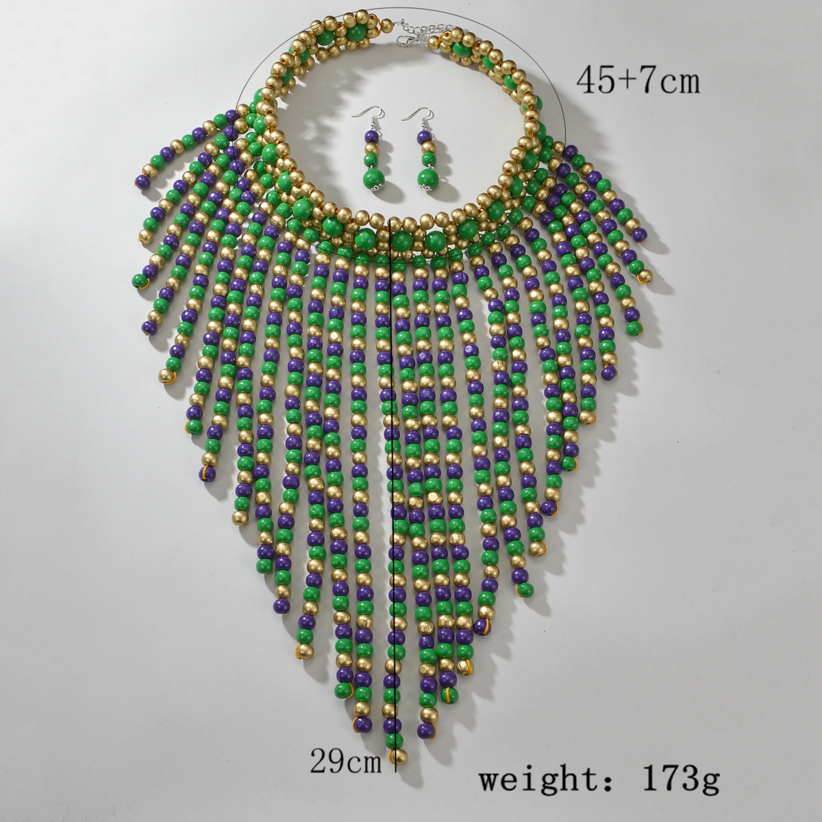 Conjunto de collar y pendiente - Women'S Accessories In The 1920S reseña y precio