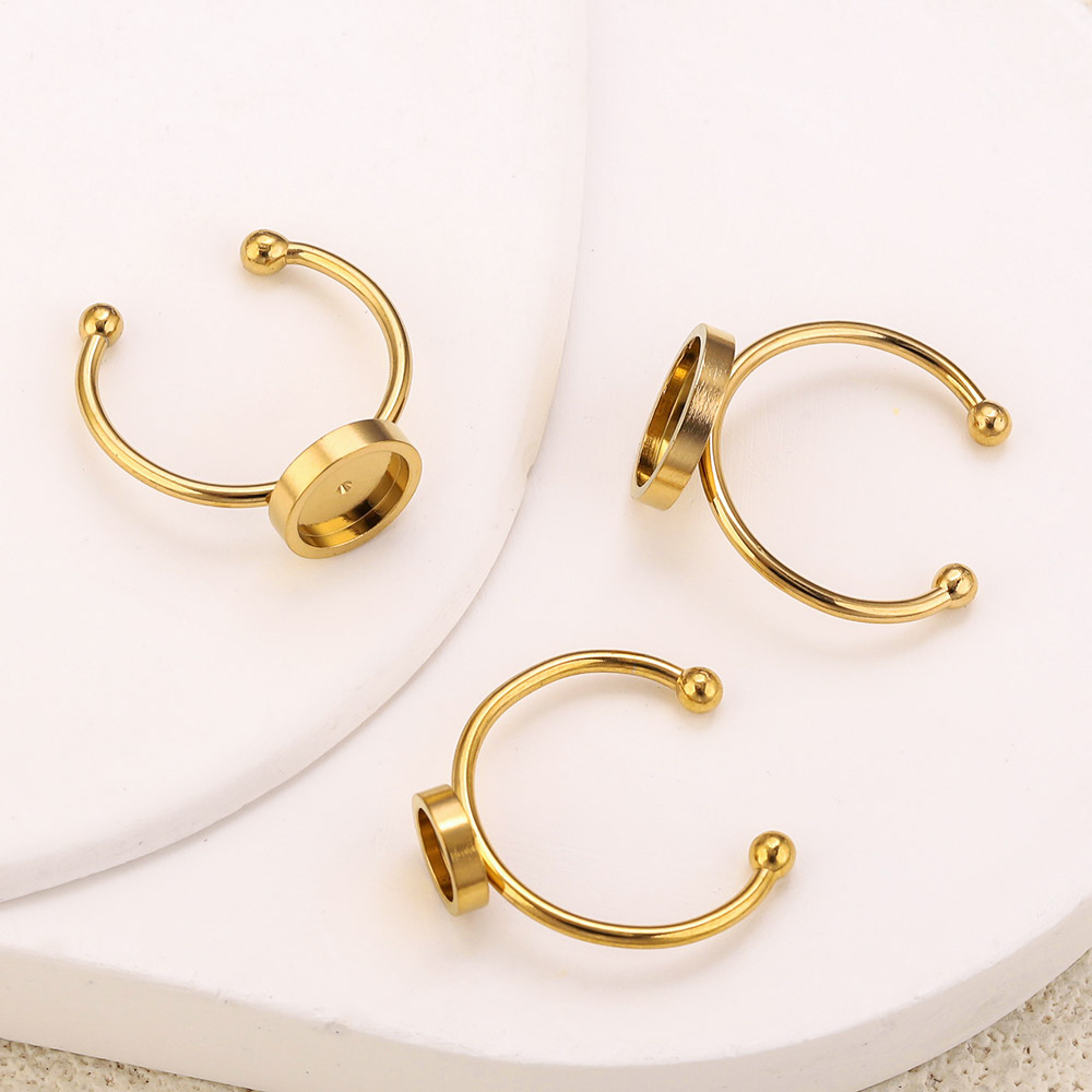 10 piezas de acero inoxidable, - Ring Set Adjustable reseña y precio