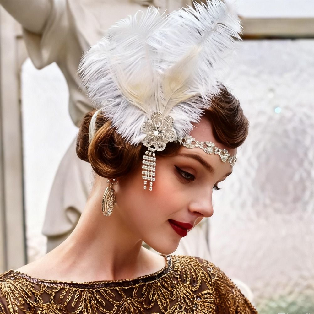 Diadema Vintage con Plumas, Le - Women'S Accessories In The 1920S reseña y precio