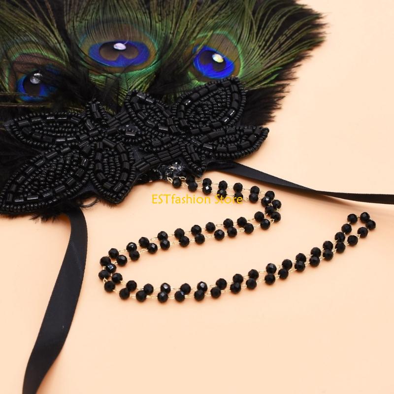 Y5GC Diadema con Plumas Vintag - Women'S Accessories In The 1920S reseña y precio