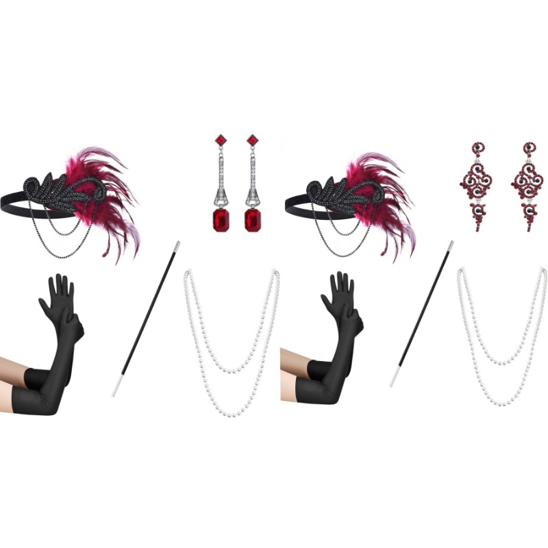 Diadema de plumas para mujer,  - Women'S Accessories In The 1920S reseña y precio