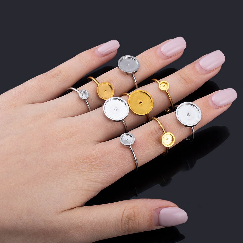 10 Uds. Ajuste de anillo abier - Ring Set Adjustable reseña y precio
