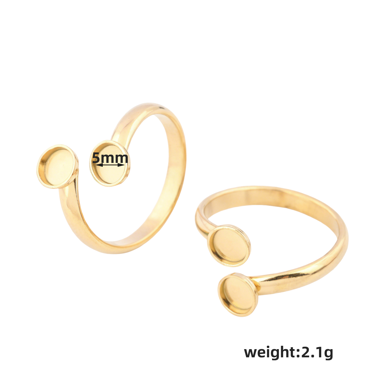 10 piezas de anillos ajustable - Ring Set Adjustable reseña y precio