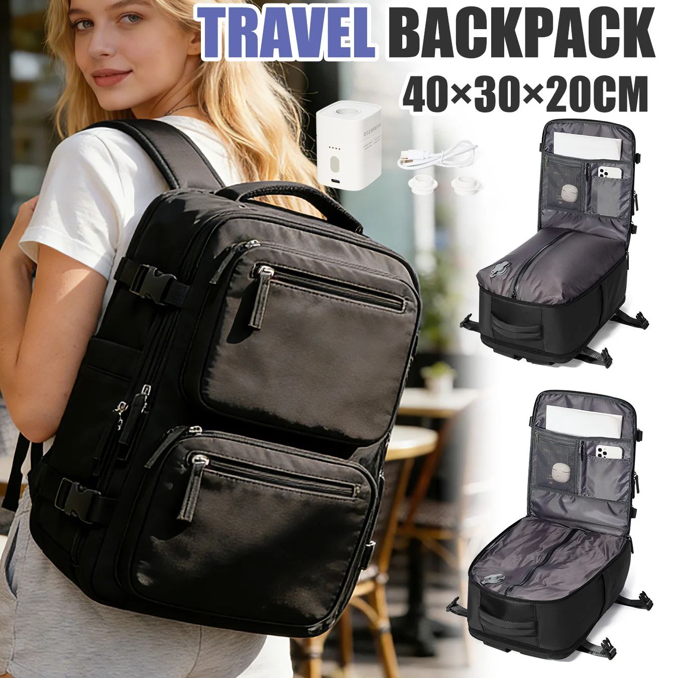 Mochila para mujer, mochila co - Women'S Accessories For Suit reseña y precio