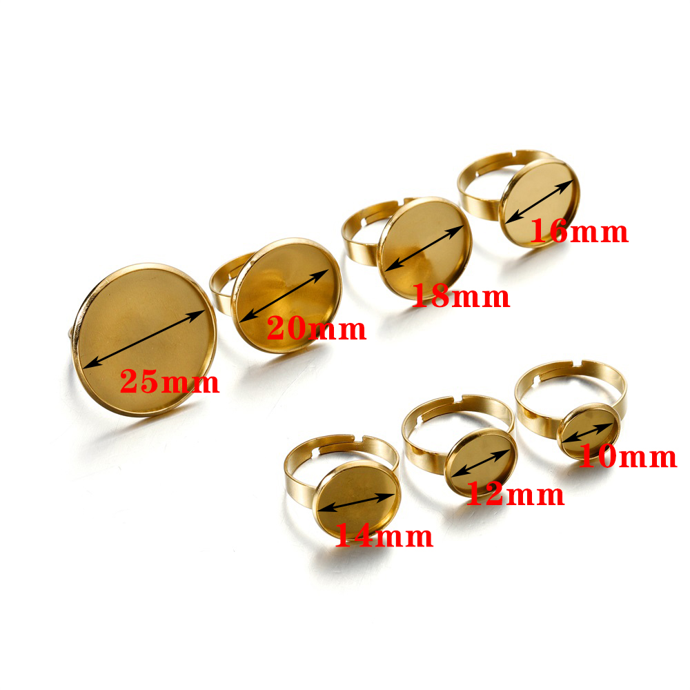 10 unidades de bases de anillo - Ring Set Adjustable reseña y precio