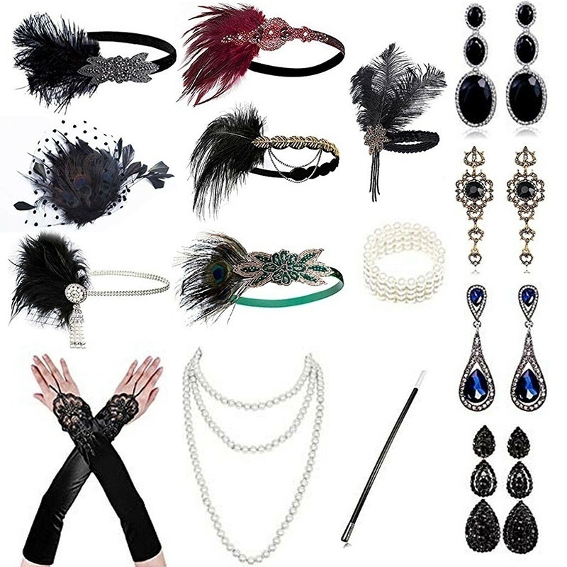 Conjunto de accesorios para di - Women'S Accessories In The 1920S reseña y precio