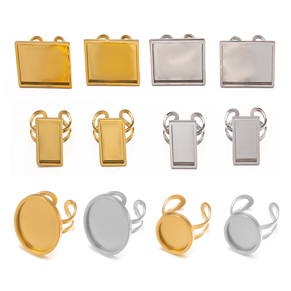 Base ovalada cuadrada de acero - Ring Set Adjustable reseña y precio