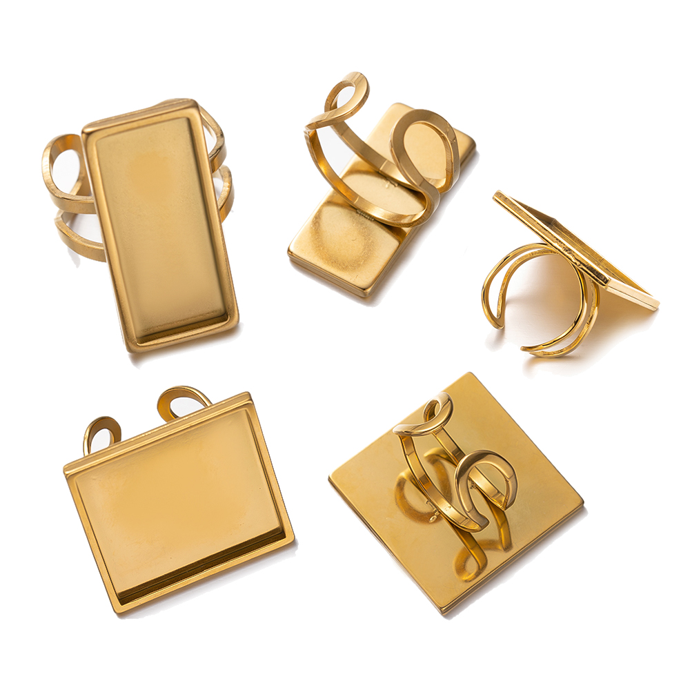 Base ovalada cuadrada de acero - Ring Set Adjustable reseña y precio